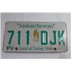 Image 2 : (3) Saskatchewan License Plates, (1) Ontario License Plate