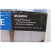Image 2 : Joakim Single Pendant Light (NIB)