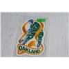 Image 4 : (2) Patches - Montreal Canadiens & Oakland (California) Golden Seals - Vintage Embroidered Crests - 