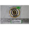 Image 1 : Boston Bruins - NHL Embroidered 3" Crest - 1970's - Has Never Been Sewn or Attached (Mint Condition)