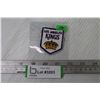 Image 1 : LA Kings - NHL Embroidered 2" x 2 1/2" Crest - 1970's - Has Never Been Sewn or Attached - (Mint Cond