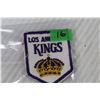 Image 3 : LA Kings - NHL Embroidered 2" x 2 1/2" Crest - 1970's - Has Never Been Sewn or Attached - (Mint Cond