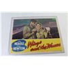 Image 6 : Lot of Three Movie Lobby Cards From 1942 - Wings & The Woman - My Favorite Spy & Tish - (11" x 14" -