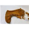 Image 3 : Leather Fringed Moccasins (looks about men's size 8)