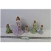 Image 1 : (5) Growing Up - Ceramic Figurines