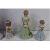 Image 2 : (5) Growing Up - Ceramic Figurines