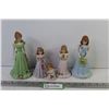 Image 1 : (5) Growing Up - Ceramic Figurines
