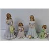 Image 3 : (5) Growing Up - Ceramic Figurines