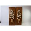 Image 5 : (2) Wall Art - Flowers in Vase
