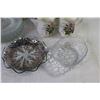 Image 2 : Cups - Glasses - Plates - Cutting Board - Glass Coasters - Dainty Plate w/Handle
