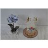 Image 5 : Cloth Bags - Divided Serving Dishes - Vintage Mirror & Brush Set - Decorative Ornaments