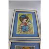 Image 4 : (2) Trays, (2) Framed Children Prints