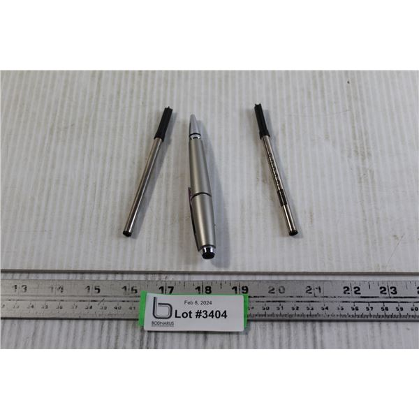 Cross AT0555S 5-Ball Point Pen with (2) Refills