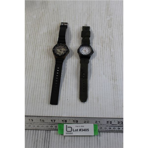 Coleman and Discovery Analog Quartz Watches - Works