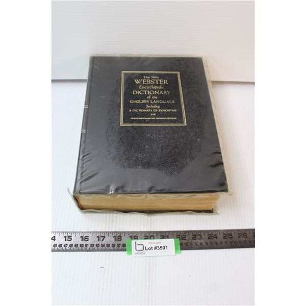 Webster Encyclopedic Dictionary