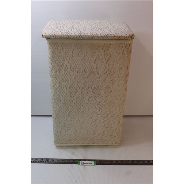 Wicker Laundry Hamper - 13" x 10" x 23"