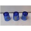 Image 5 : (4) Mugs, (3) Blue Glasses