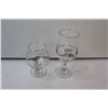 Image 3 : Share The Flame Stemware, Glass Candy Dish, Glass Ashtray