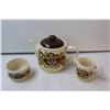 Image 2 : Teapot With Matching Cream & Sugar, Dog Book Ends, Santa Salt & Pepper Shakers, Dog Ornament
