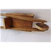Image 5 : Antique Wooden Toy Wheelbarrow, Baby's Snowsuit