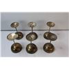 Image 3 : (6) Silver Plated Goblets, Silver Plated Shell Dishes, Ashtray