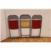 Image 4 : * (3) Folding Metal Chairs