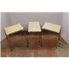 Image 1 : * Set of (3) Stacking Stools