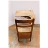 Image 3 : * Antique Wooden School Desk