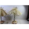 Image 4 : (2) Similar Lamps (untested - shades damaged)
