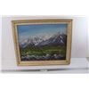 Image 1 : Framed Picture - 23" x 19"