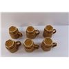 Image 3 : (6) Mugs, Glass Bowl
