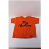 Image 3 : Child's Denim Coveralls-size 7, Tim Hortons Tee Shirt-size xs