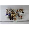 Image 1 : Assorted Salt and Pepper Shakers and Figurines