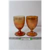 Image 1 : (2) Carnival Glass Cups