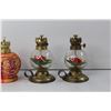 Image 2 : (4) Oil Lamps