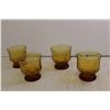 Image 2 : (2) Coca Cola, (4) Libbey Amber Juice Glasses