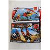 Image 2 : (4) Peizhi Block Toy Sets - Sealed