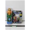 Image 1 : DC Aquaman Figurine, Star Trek Captain James T. Kirk Figurine