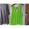 Image 3 : (2) T-Shirts- Size XXL and Green Adidas Tank Top Size 3XL