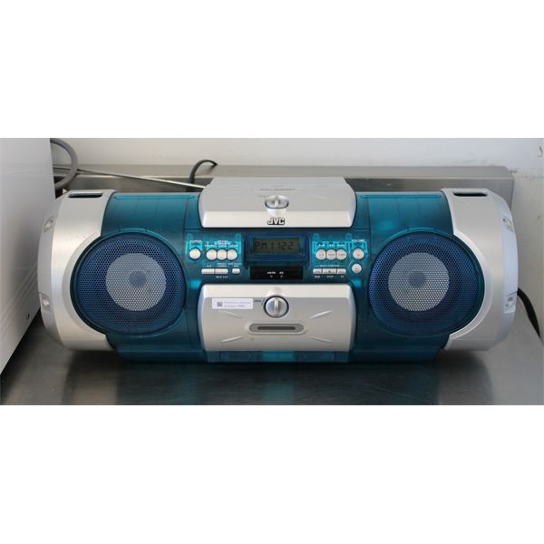 JVC RV-B550 PORTABLE CD/RADIO