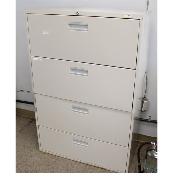 FOUR DRAWER STAPLES FILING