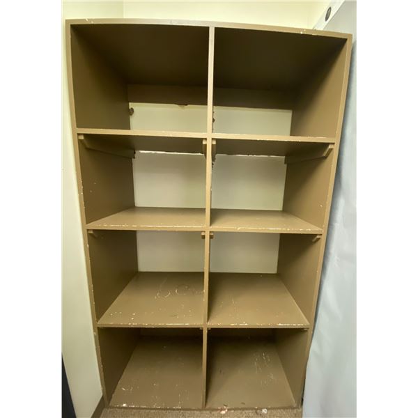 LARGE CUBE STYLE STORAGE SHELF