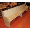 Image 1 : HARD WOOD VINTAGE CHURCH PEW