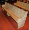 Image 1 : HARD WOOD VINTAGE CHURCH PEW