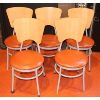 Image 1 : FIVE RESTAURANT CHAIRS