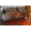 Image 1 : STAINLESS STEEL BAR SINK COMBO UNIT