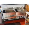 Image 2 : STAINLESS STEEL BAR SINK COMBO UNIT