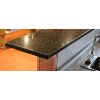 Image 7 : LARGE MARBLE TOP BAR W/ HEX PLATE SIDING