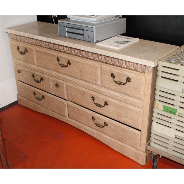 SEVEN DRAWER COUNTER TOP DRESSER