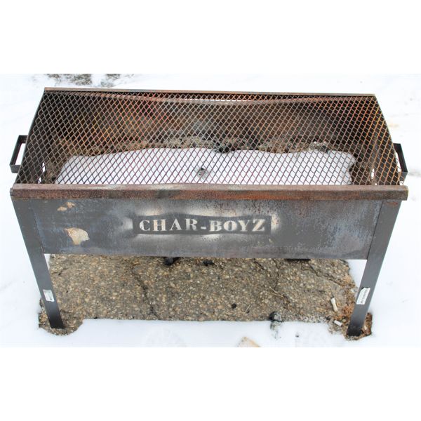 OUTDOOR FIRE PIT WITH GRATE COVER